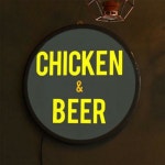 교보문고 꾸밈 nr 액자35R 오늘은치맥이다 245-LED