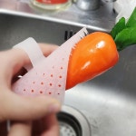 주방 플라스틱솔 흙제거 야채 과일 세척솔