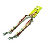 강아지 리드줄 애견 2마리 동시 산책 연결줄 색상랜덤