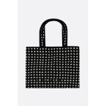 10 CORSOCOMO 텐 꼬르소꼬모 가방 에코백 쇼퍼백 로고 프린트 캔버스 미니 쇼핑백