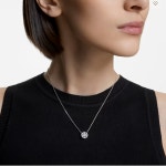 스와로브스키 Sparkling DC 로듐 네크리스 5286137