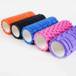 스트레칭 전신 마사지 입체적 돌기 홈트 폼롤러 소도구 필라테스 요가 지바