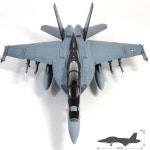 아카데미과학 72sc 미해군 블랙나이츠 FA-18F VFA-154