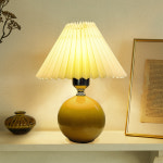 샛별하우스 샛별하우스 무드등 인테리어조명 수면 침실 세라믹 플리츠 스탠드