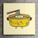 꾸밈 cz209-분식나라 요정들 노프레임액자