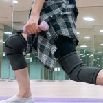 등산 헬스 니슬리브 무릎보호대 L