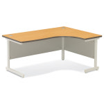 진영가구 진영가구 TR B형 자 사무용책상 국산 곡선엣지 망비 우측형 R W1400