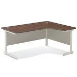 진영가구 진영가구 TR B형 자 사무용책상 국산 곡선엣지 망비 우측형 R W1400