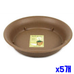 원형 지름20cm 화분받침대 3호-색상랜덤 x5개
