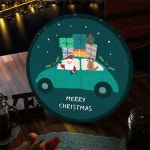 꾸밈 nr 액자35R 행복한메리크리스마스 401-LED