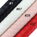 원단 A4 시트 큰 직조 인조 합성 가죽 패브릭 핸드백 상자 DIY H0620