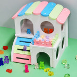 만들기재료 햄스터집 조립 집모양 은신처