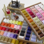 핸드메이드114 소용량 400미터 고급재봉실 모두 200가지 색상중 60수3합 150 1개