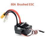 SURPASSHOBBY 80A 브러시 ESC RC 3 슬롯 550 모터 1 10 1 12 자동차 Wltoys 144001 124019