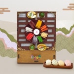 파스텔클레이 미니어처 8각 12각 원형 교자상 2개입 블랙-원형 2개 A-11-553