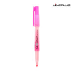 라인네오라이트 형광펜 12개입 1다스 분홍색