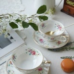 내구성 본차이나 베니카 홍차잔 2인세트