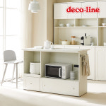 데코라인 데코라인 코넬 버터 렌지대형 홈바 테이블 아일랜드 식탁 1200 DGJ077