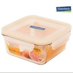 글라스락 정사각 유리 용기 1P 밀폐 반찬통 본상품