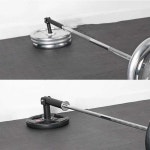 홈트 헤비 듀티 T 바 행 Landmine 액세서리 1 또는 2 스틸 바벨 뒤로 홈 근육 운동 체육관 장비 1 50 1개
