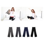 여성 여자 라벨 요가 바지 팬츠 일자
