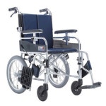 미키코리아 보호자형 휠체어 미라지5 16D 팔받침높이조절 발받침스윙 분리 보호자브레이크 41cm작은뒷바퀴 13Kg