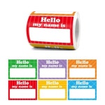 헬로우 6색 믹스 마이 네임 카드 롤 스티커 250매