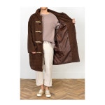 나쁜남자 양털 떡볶이 코트 J2361