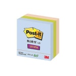 쓰리엠 3M 포스트잇 강한점착용 Greener 노트 654 3색 멀티팩 00031872