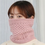 여자 방한 기모 목도리 니트 토시 겨울 퍼넥워머