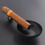 시가 재떨이 홀더 스테인레스 스틸 휴대용 금속 유럽 도구 쿠바 액세서리