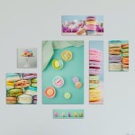 꾸밈 tg167-멀티액자 달달한마카롱