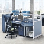 DH 사무용가구 유라인 사무용책상 목재가림판 수입 D800 보조