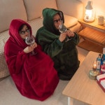 바나나빌딩 바나나빌딩 방콕 집순이 후드담요