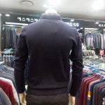 세르지오 세르지오 에스에스패션 남성 캐주얼 셔츠와니트가 하나만으로 레이어드한듯 멋스러운 땡땡이자가드 울혼방 니트 티셔츠 G4503