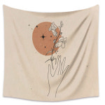 마켓A 인디무드 드로잉 인테리어 태피스트리 TYPE A10 100 x