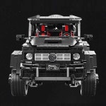 기술 rc 자동차 시리즈 moc suv 6x6 랜드 크루저 모델 led 빌딩 블록 차량 벽돌 장난감 소년 어린이 선물