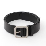 허리벨트 스퀘어 가죽벨트 베이직 여성