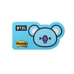 포스트잇 강한점착용 모양노트 코야 654-BT21