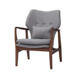 나만을 위한 원목패브릭암체어