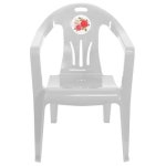 대승산업 플라스틱 의자 장미쇼파 4EA