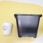 플라스틱 사각 다육이 화분 14 X