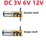 N20 금속 기어 박스 모터 3V 6V 12V 380 저속 토크 전기 DIY 로봇 자동차 Eletric 장치