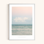 토파즈하우스 인테리어 액자 포스터 The Pastel Beach