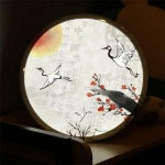 꾸밈 nr 액자35R 건강과장수의상징학 275-LED