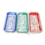 업소용 젓가락통 보관함 숱가 투명수저함-일조 정리함 태극 사각수저함