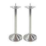 스텐 27종 촛대 2P세트 스텐제기 제사용품 양초 받침대