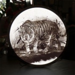 아트박스 꾸밈 nr 액자35R 강렬한호랑이기운2 347-LED