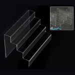 4단 계단식 아크릴 진열대 20 소품 디피 전시대