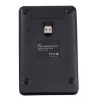 2 4G 무선 키보드 미니 USB 숫자 키패드 계산기 디스플레이 스크린 PC 노트북 사무실용 투인원 한개옵션0